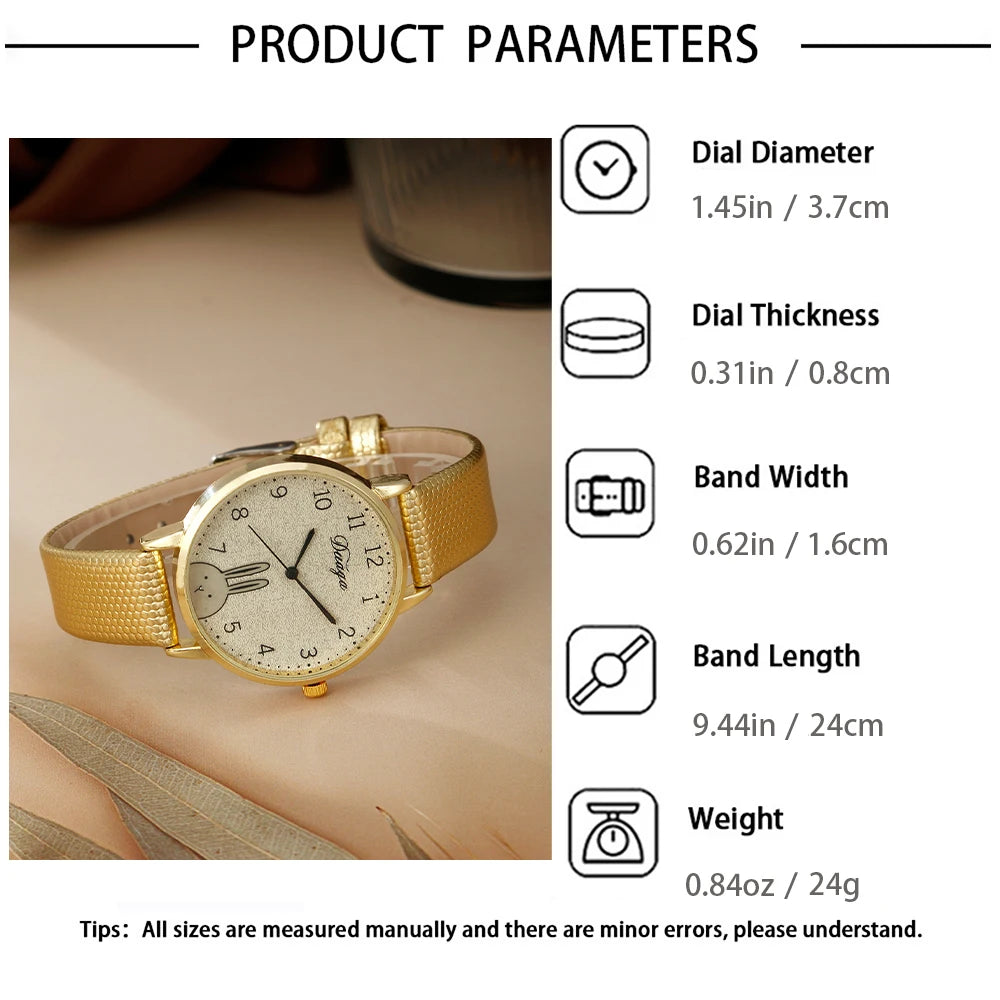 Fashionable and minimalist trendy women's watch